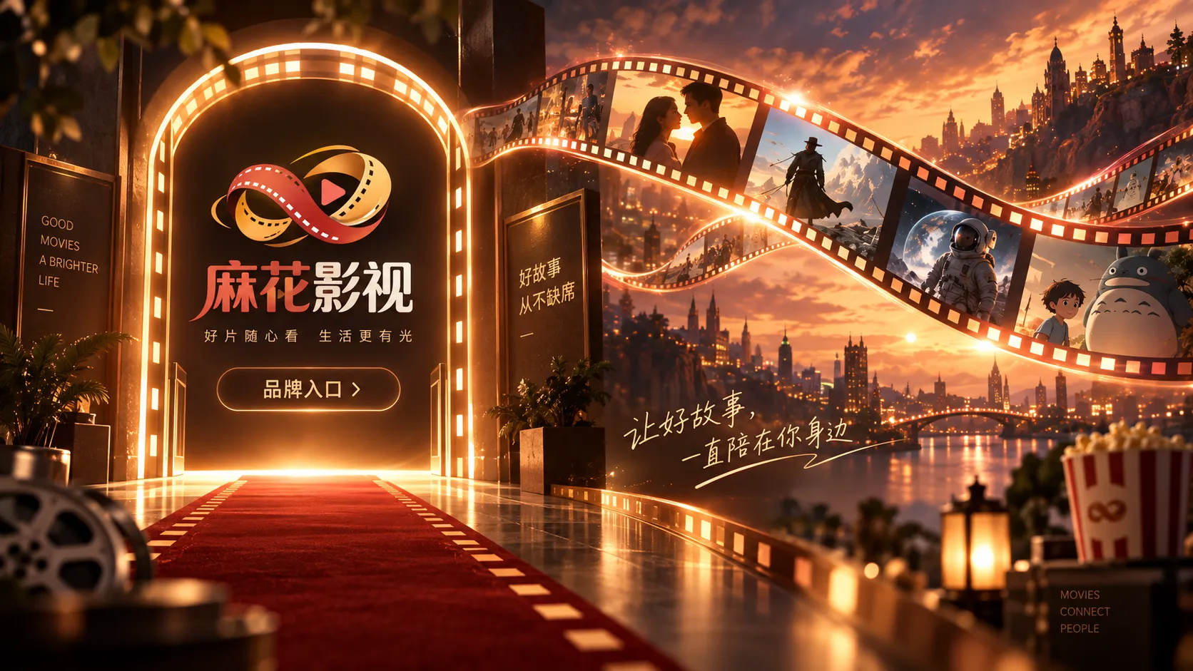 影院空间与电影观看氛围配图